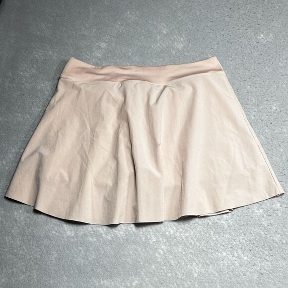 Nike Skirt Womens Large Light Pink Club Golf Skirt DD3735-800 Built In Shorts - Picture 6 of 11